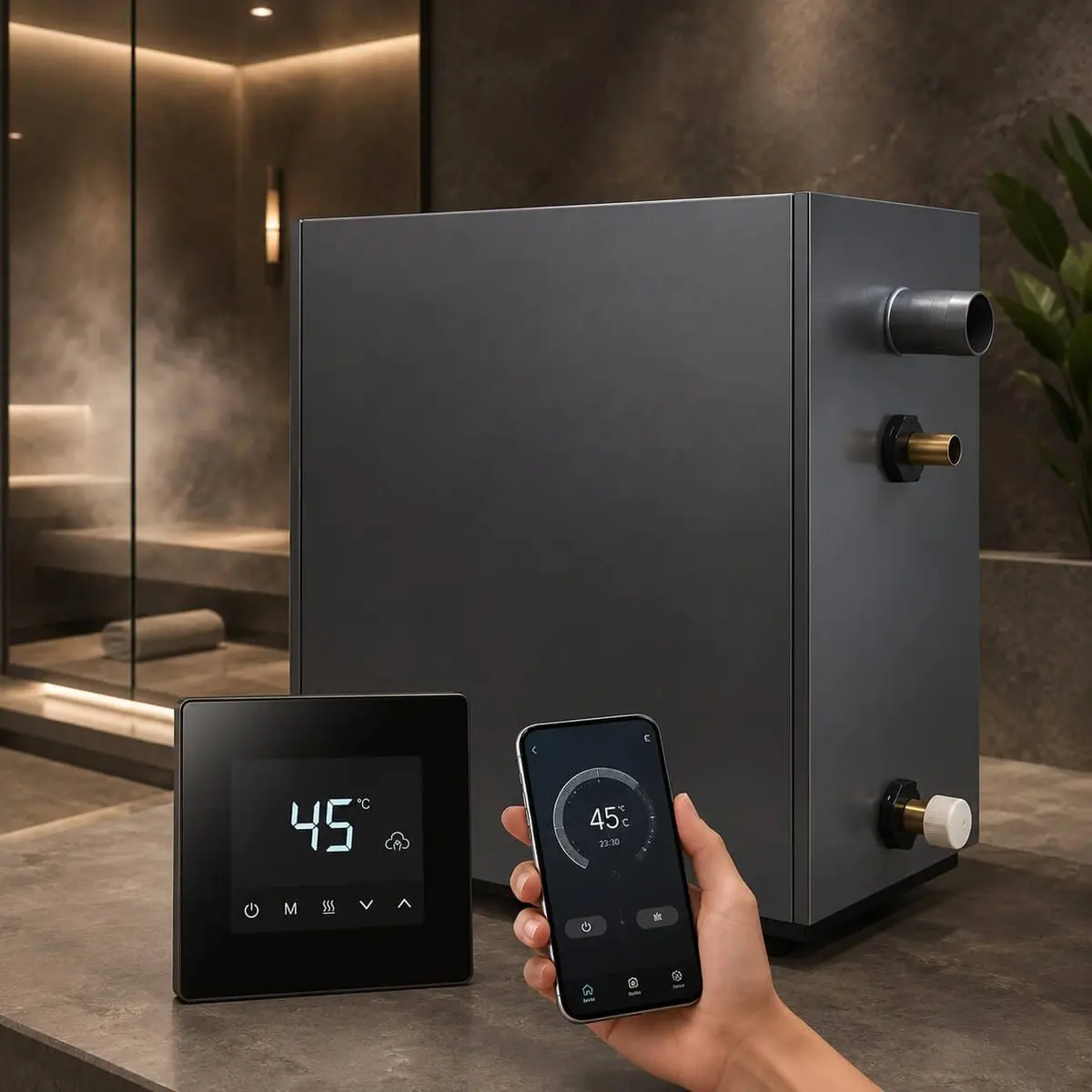 Sauna a vapor